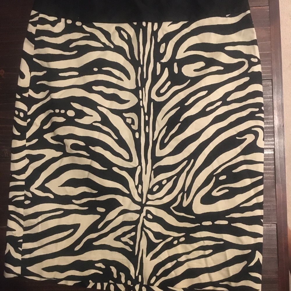 The Limited Zebra Skirt